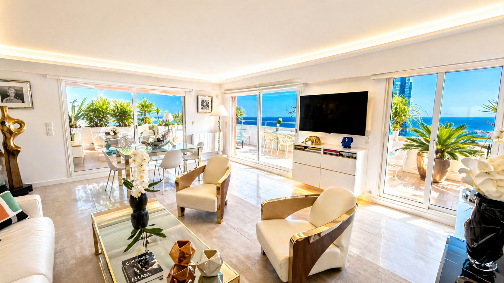 Penthouse Beausoleil face Odéon MONACO vue mer — photo 3